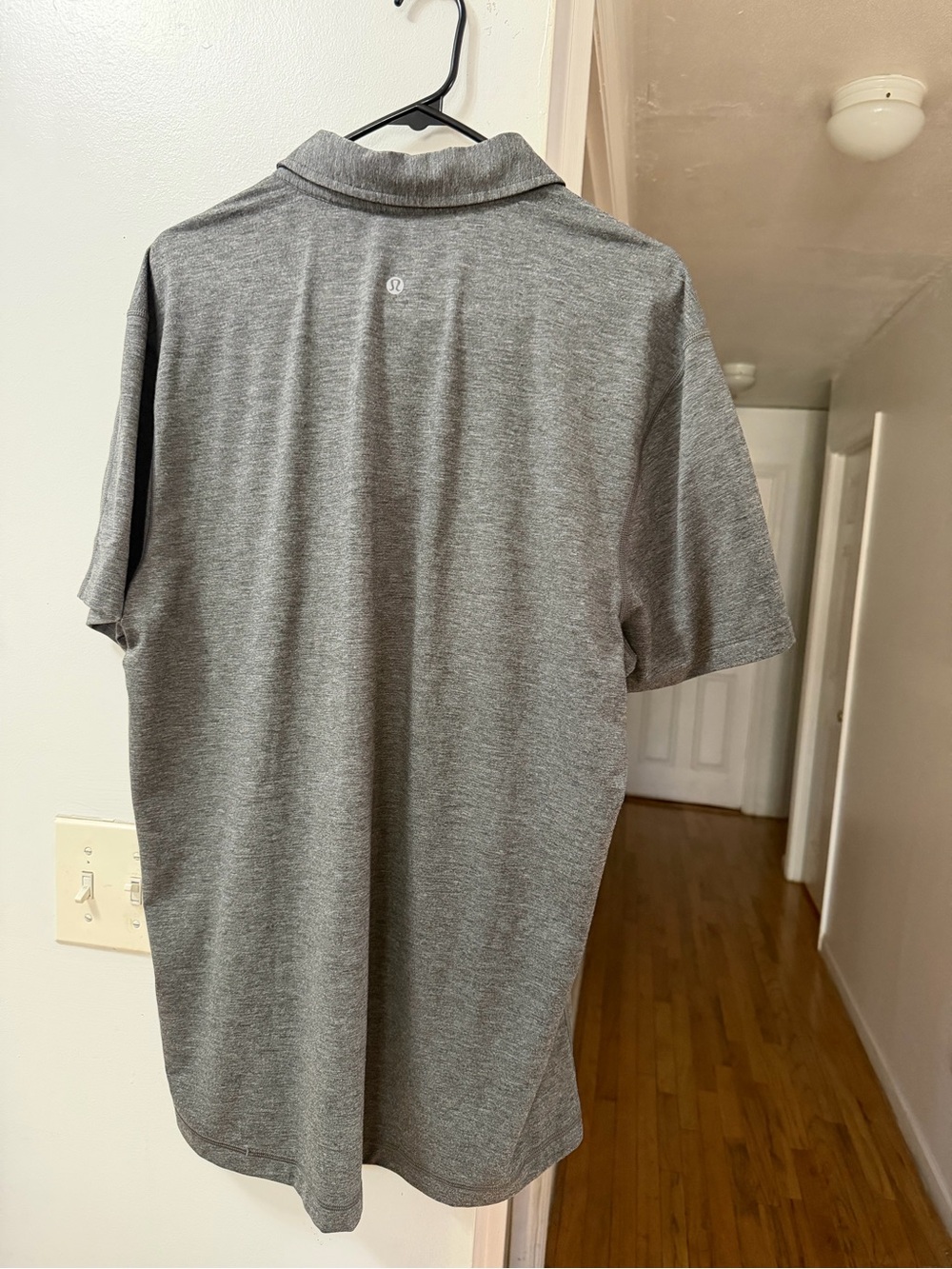 lululemon athletica Men’s Heather Gray Polo
